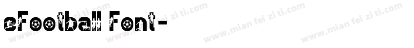 eFootball Font字体转换